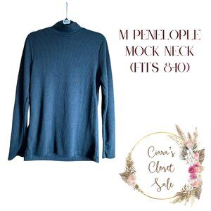 LuLaRoe Penelope Mock Neck Long Sleeve Top